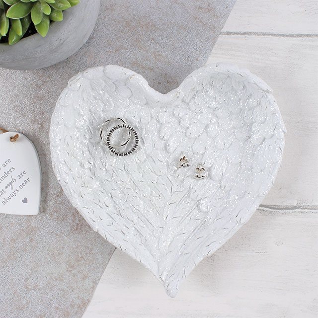 Wholesale Angel Wing Trinket Dish